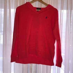 Polo Ralph Lauren girls knit hoodie sweater